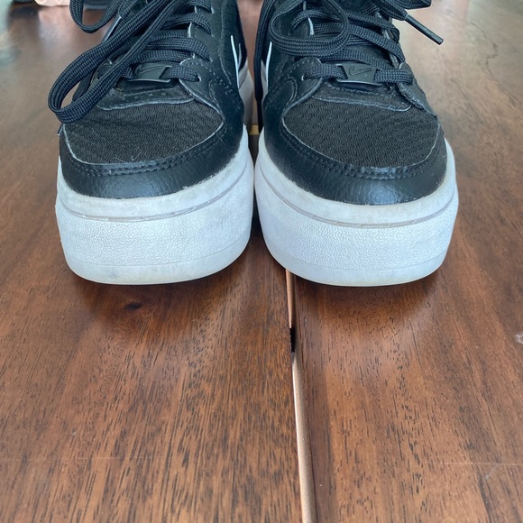 Women's Nike Court Vision Alta Leather Platform Sneakers - Picture 4 of 8